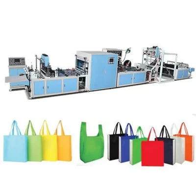 Commercial Semi-Fully Automatic Non Woven Bag Machine